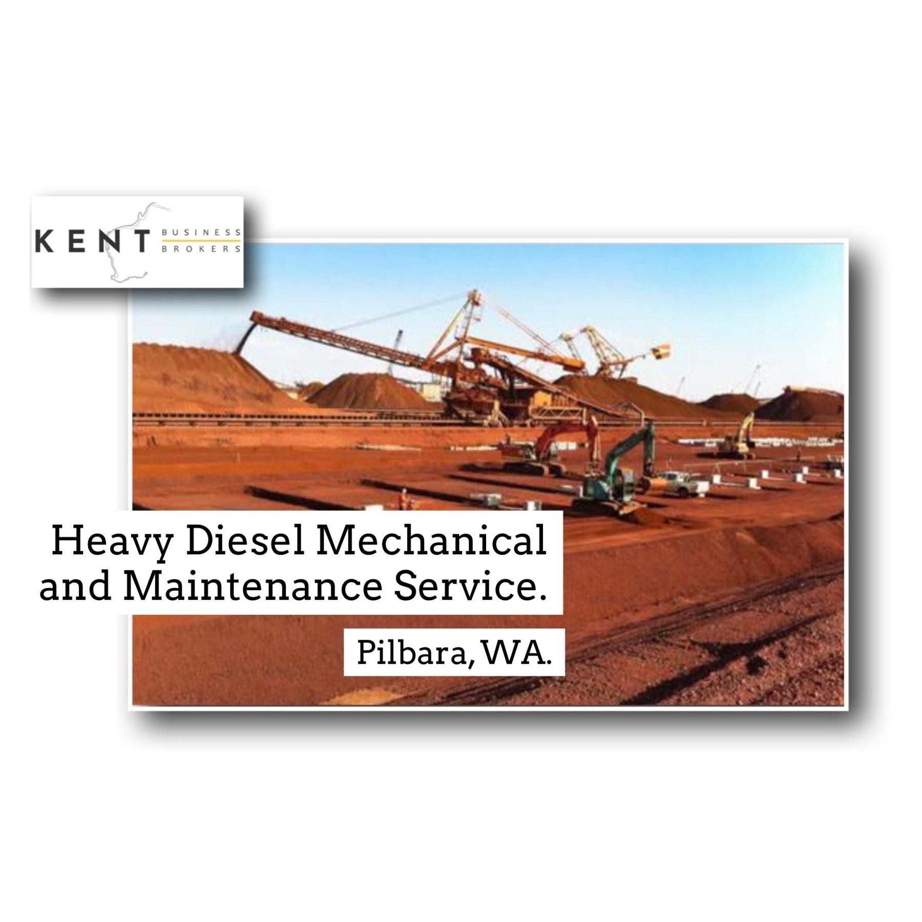 Mechanical Services - mining industryBusiness For Sale