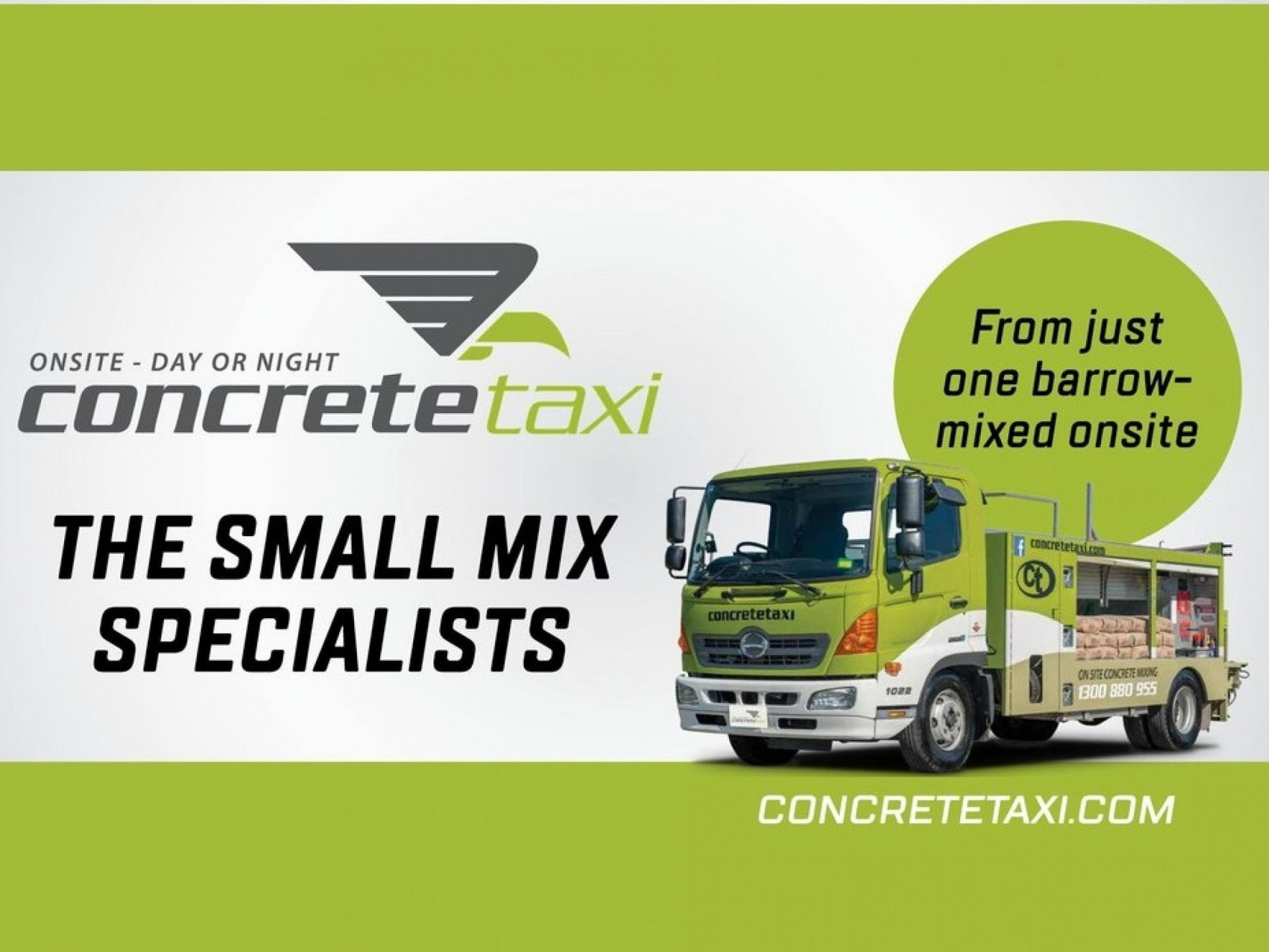 Concrete Taxi franchise - Darwin area! New Mobile Truck opportunity!...