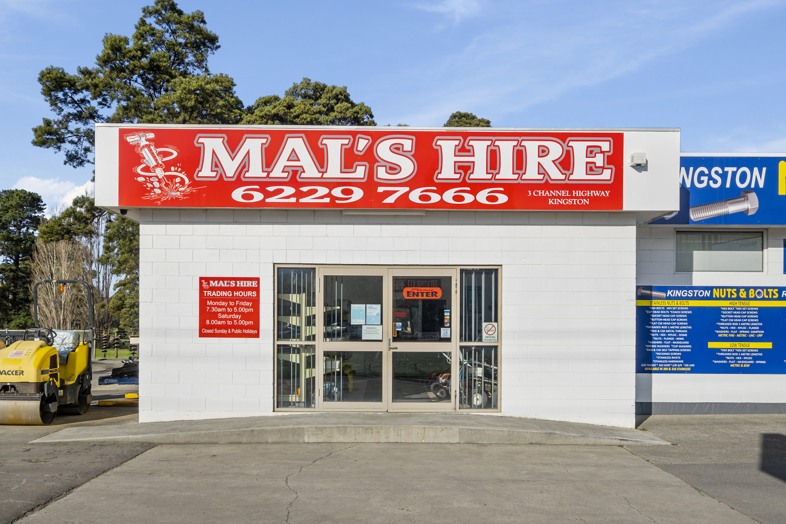 Mal's Hire Kingston, Tasmania - Established...Business For Sale