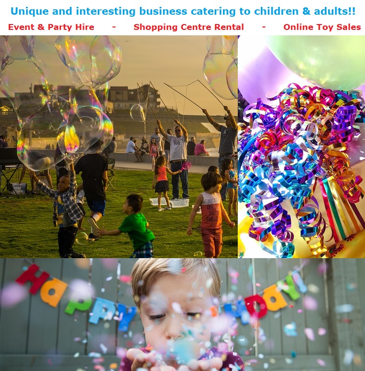 Kids Party & Corporate Event Hire with Online...Business For Sale