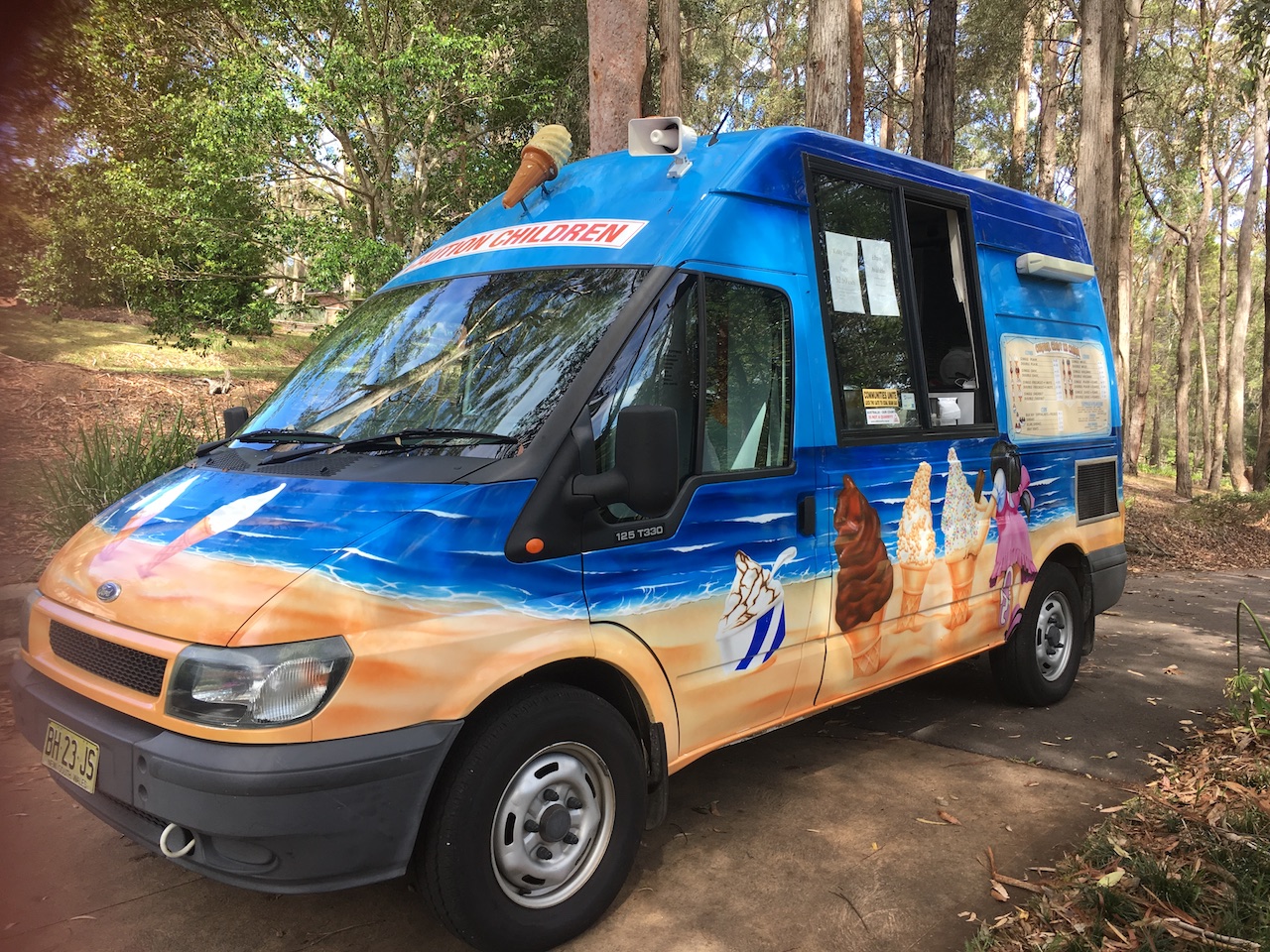 ford transit ice cream van for sale