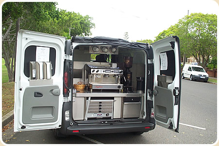 mobile coffee van For Sale in mount 